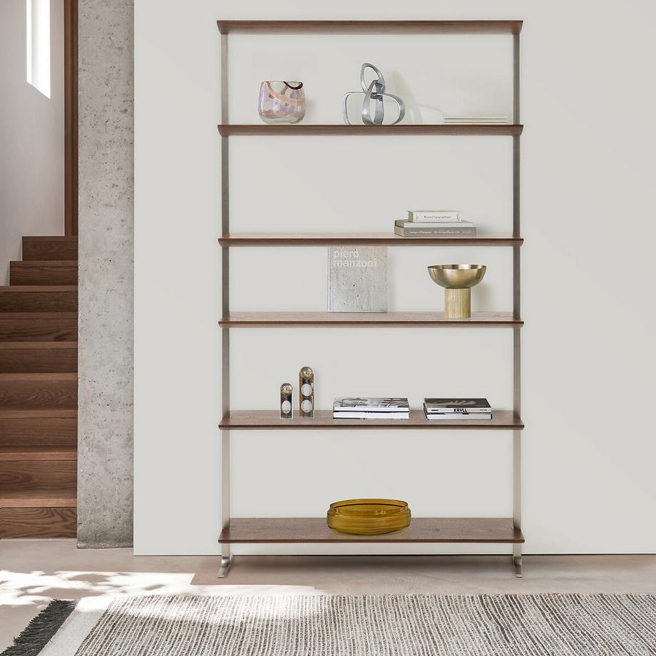 AM.PM Bücherregal mit Walnussfurnier B100 cm  