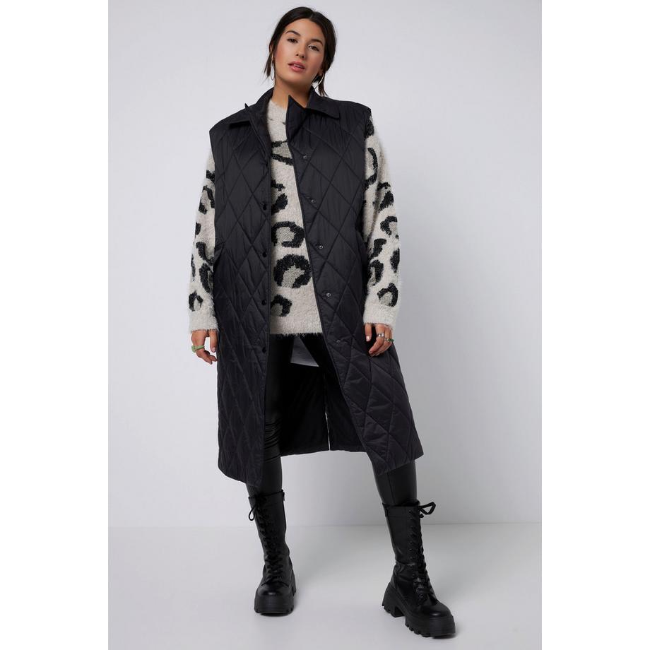 Studio Untold 2-in-1 Trenchcoat mit Steppweste, oversized, Reverskragen, Langarm  
