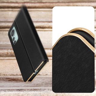 Avizar  Custodia folio Xiaomi 12 Lite nero / oro 