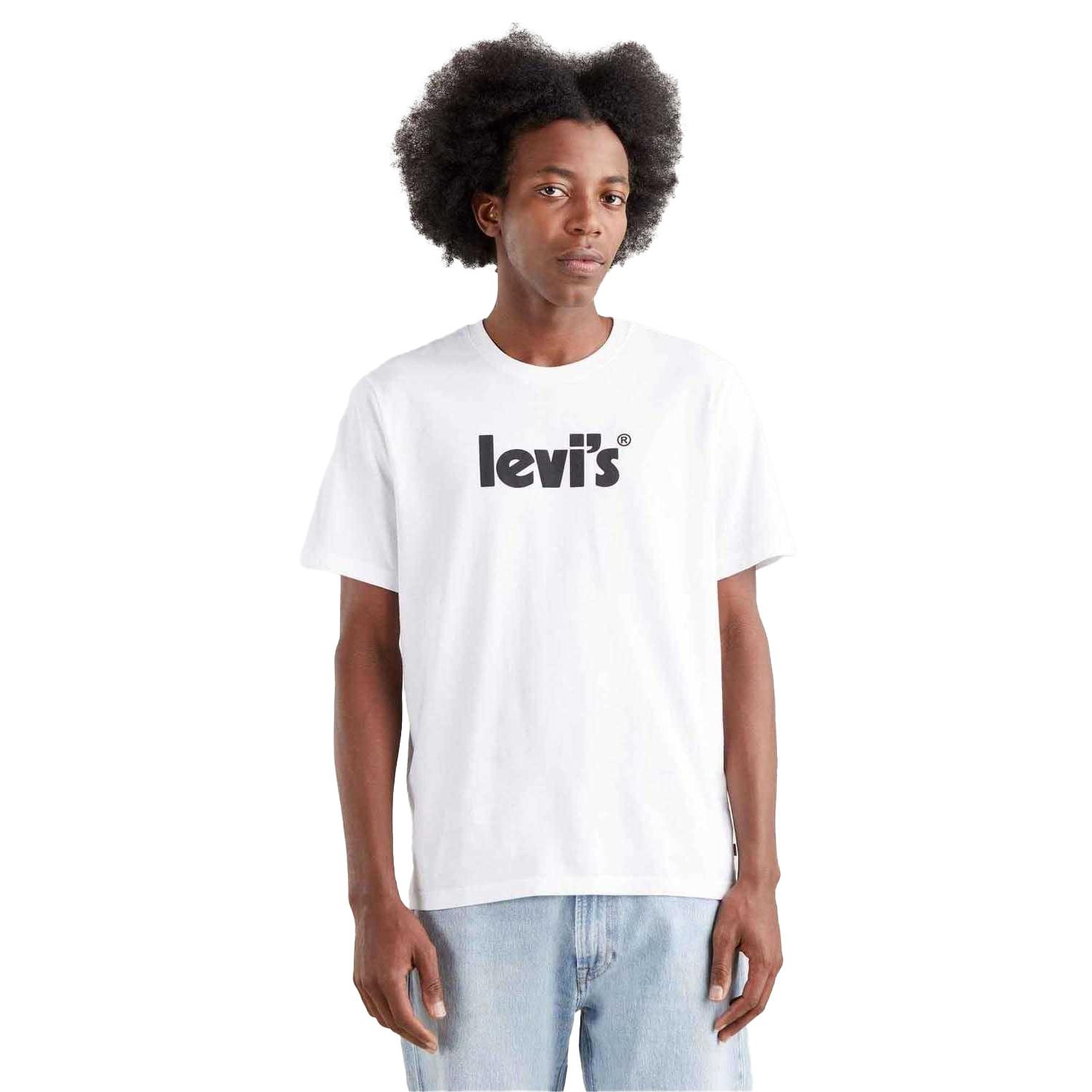 Levis Kurzarm T-Shirt mit Logo Print  