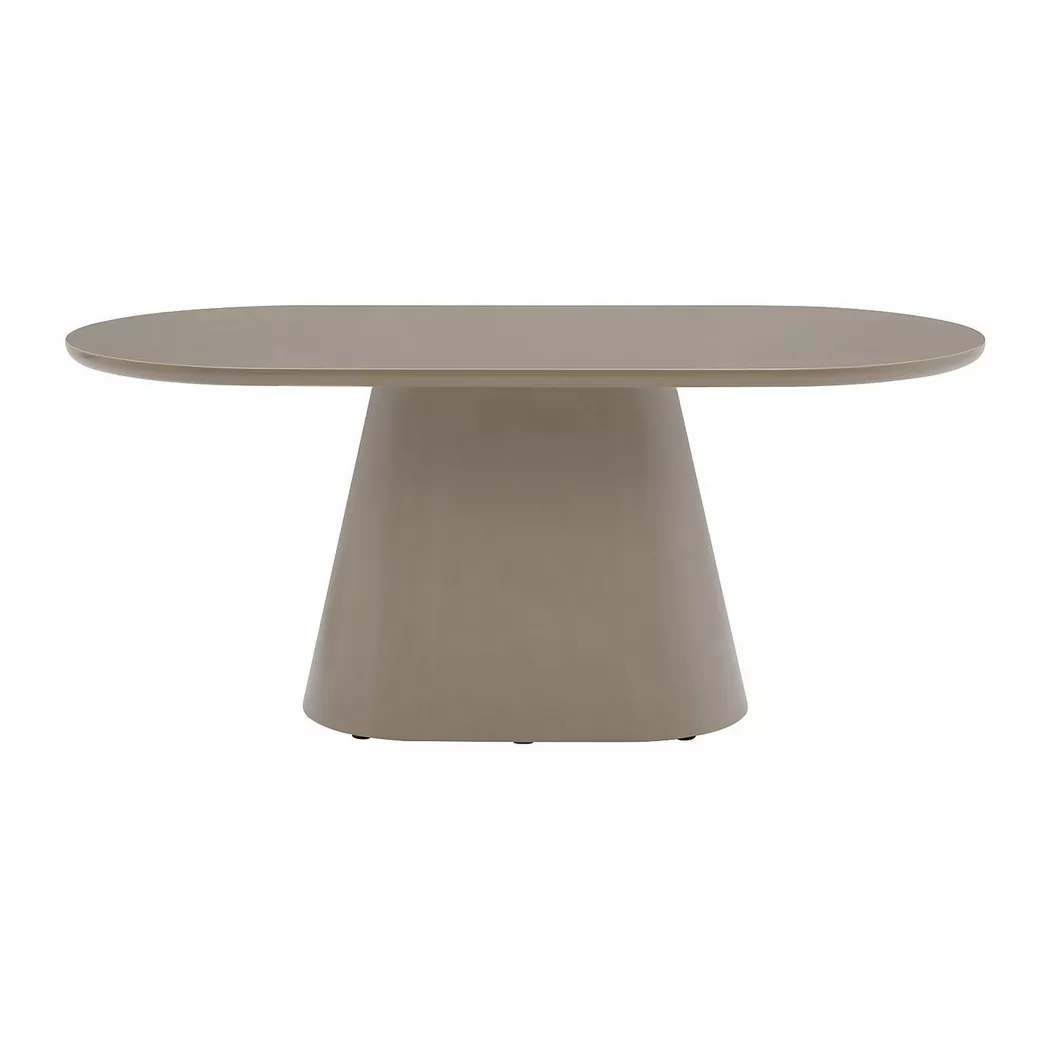 Vente-unique - Table à manger VALIANA, One Size, Taupe
