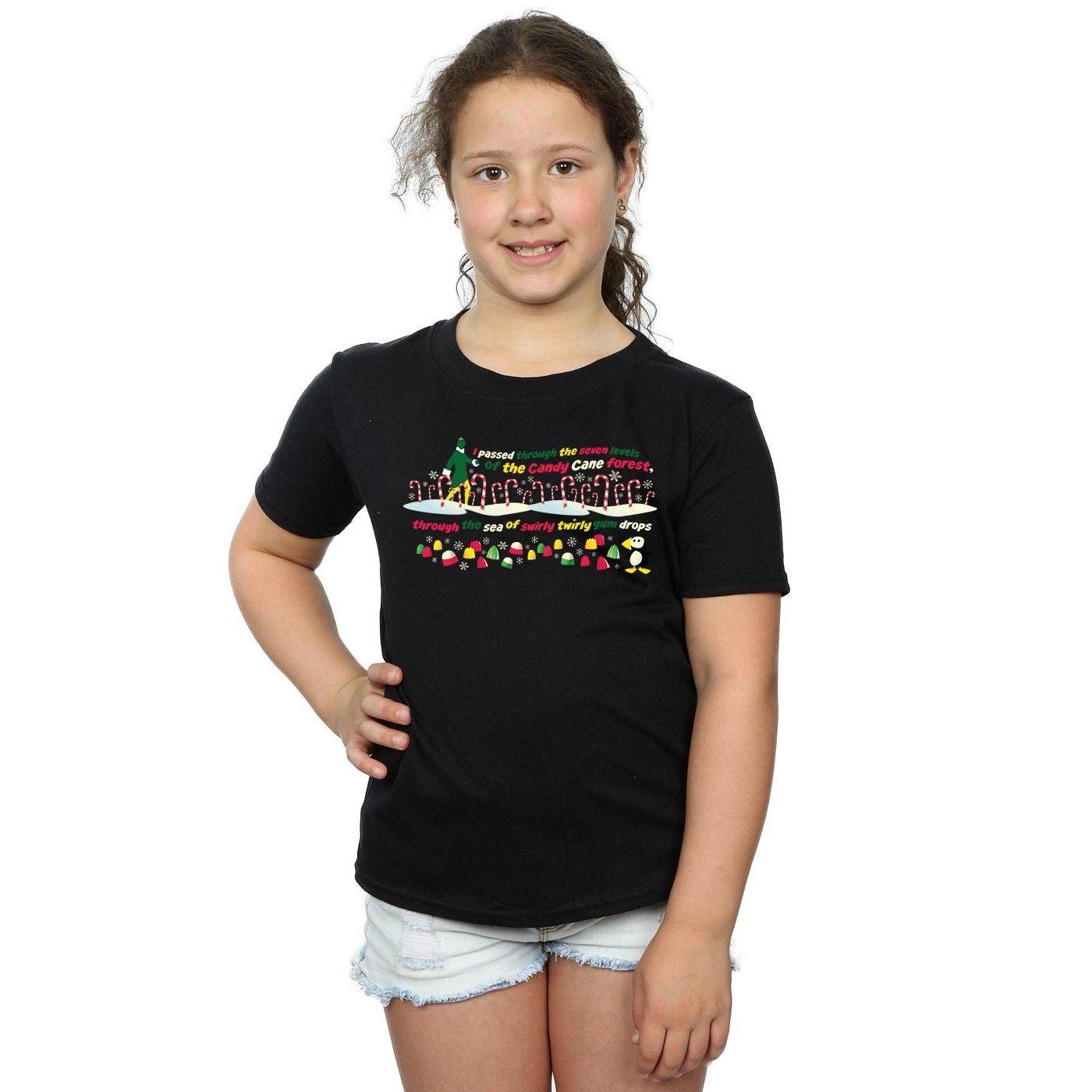 Elf  Candy Cane Forest TShirt 