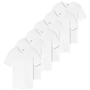 6er Pack Basic - Unterhemd  Shirt Kurzarm