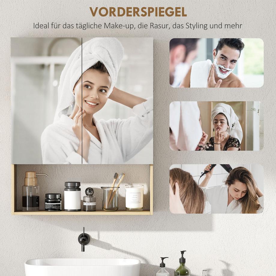 HOMCOM Spiegelschrank  