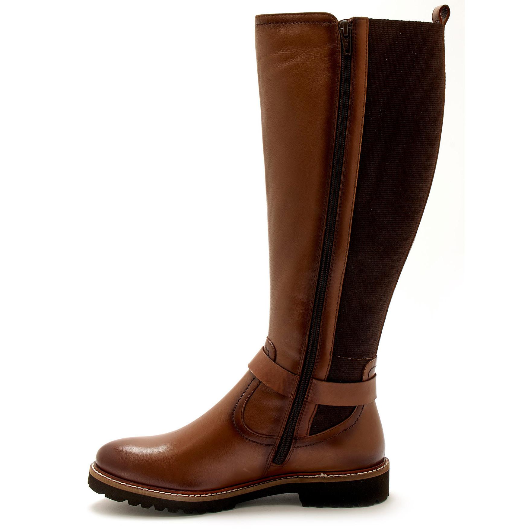 Pédiconfort  bottes cuir zippée 