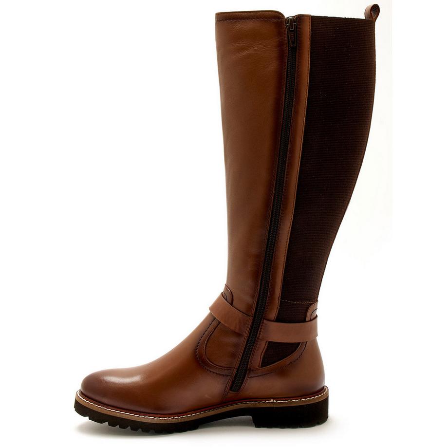 Pédiconfort  bottes cuir zippée 