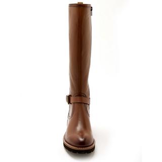 Pédiconfort  bottes cuir zippée 