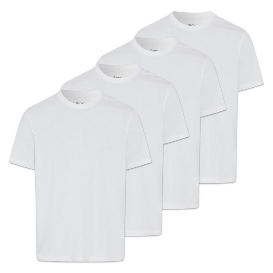 BRAX  T-Shirt  4er Pack Bequem sitzend-Tim 4P 