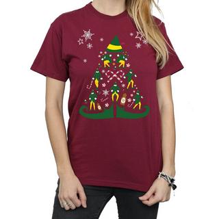 Elf Weihnachtsbaum Relaxed Fit T-Shirt  