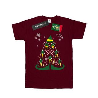 Elf Weihnachtsbaum Relaxed Fit T-Shirt  