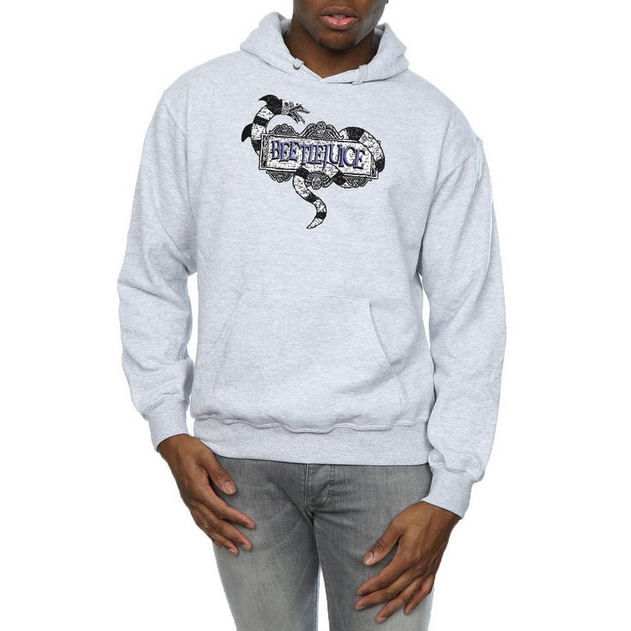 Beetlejuice Snake Logo Kapuzenpullover  