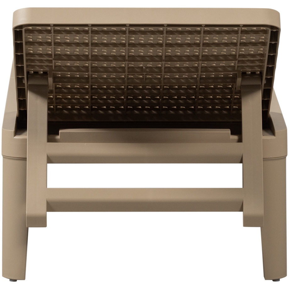 mutoni Gartenliege Jinte sand  