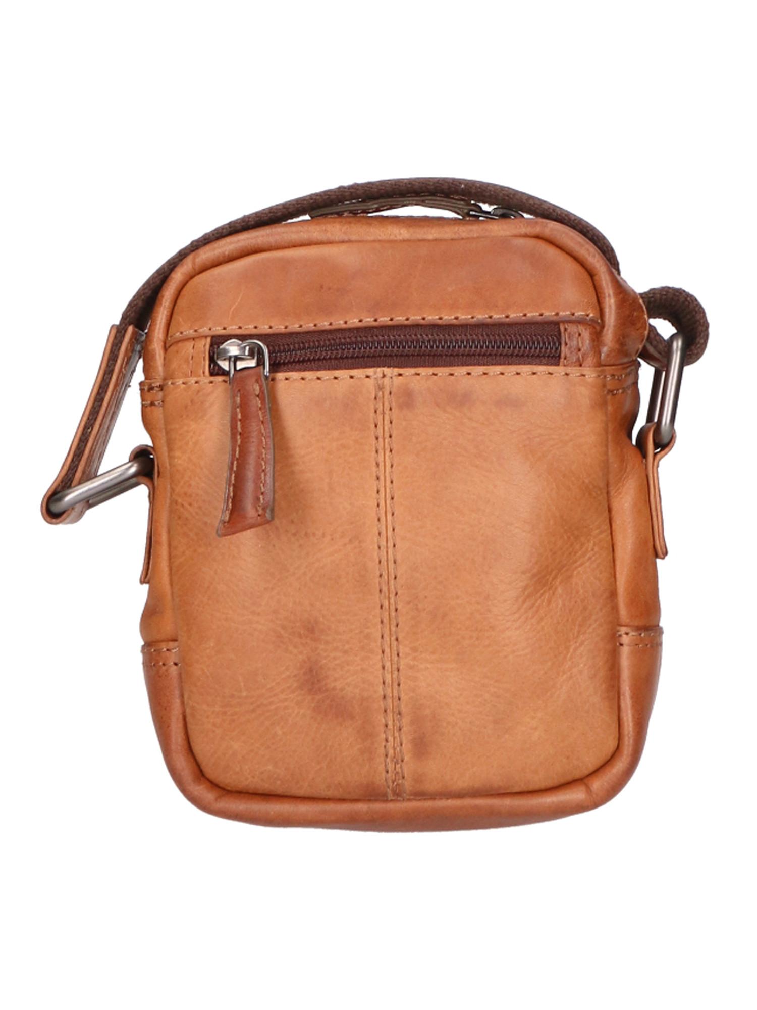 Santini Leder Umhängetasche  