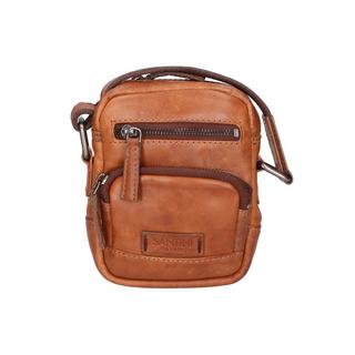 Santini Leder Umhängetasche  