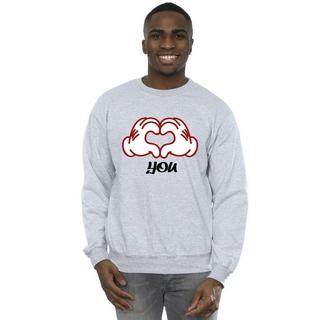 Disney  Love You Hands Sweatshirt 