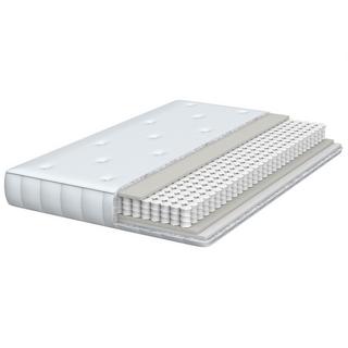 Beliani Materasso a molle insacchettate en Molle insacchettate DUO - Medio  