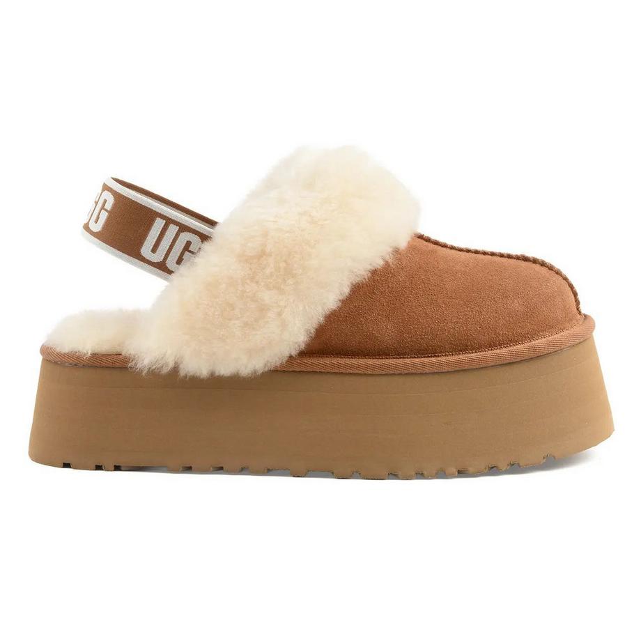 UGG Funkette Plateau Hausschuhe  