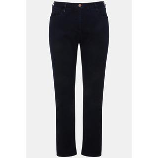 Ulla Popken  Boyfriend-Jeans, lässig weit, 5-Pocket-Jeans 