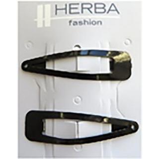 HERBA  FHH.Clips 5cm schwarz 2 Stk 