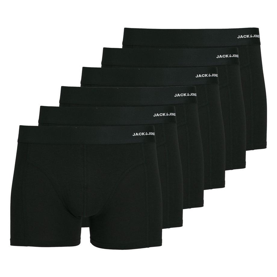Boxer  Pack de 6 Stretch-JACBASIC TRUNKS 6 PACK