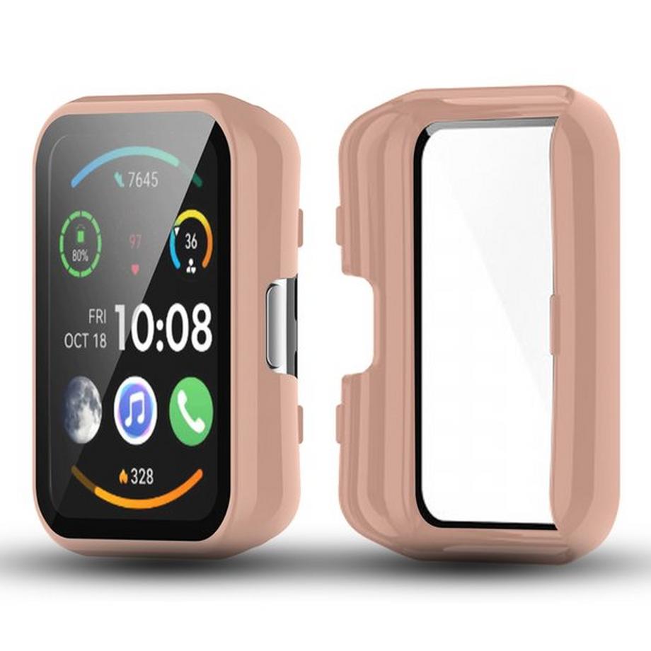 Avizar  Huawei Watch Fit 2 Rundumhülle Zartrosa 