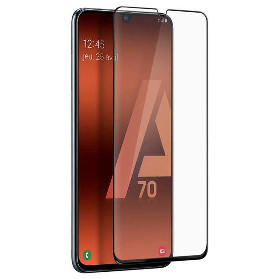 Avizar  Panzerglas Folie Galaxy A70 Schwarz 