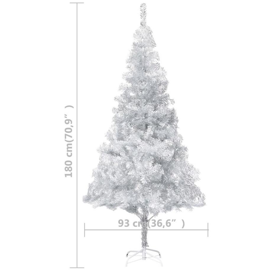 VidaXL Arbre de Noël artificiel avec décoration  