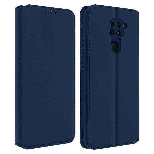 Avizar  Custodia Flip Xiaomi Redmi Note 9 blu 