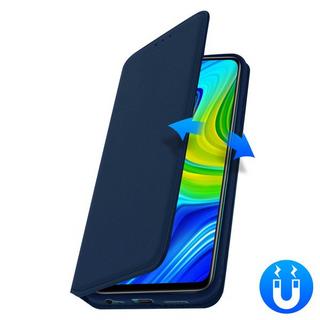 Avizar  Custodia Flip Xiaomi Redmi Note 9 blu 