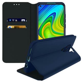 Avizar  Custodia Flip Xiaomi Redmi Note 9 blu 