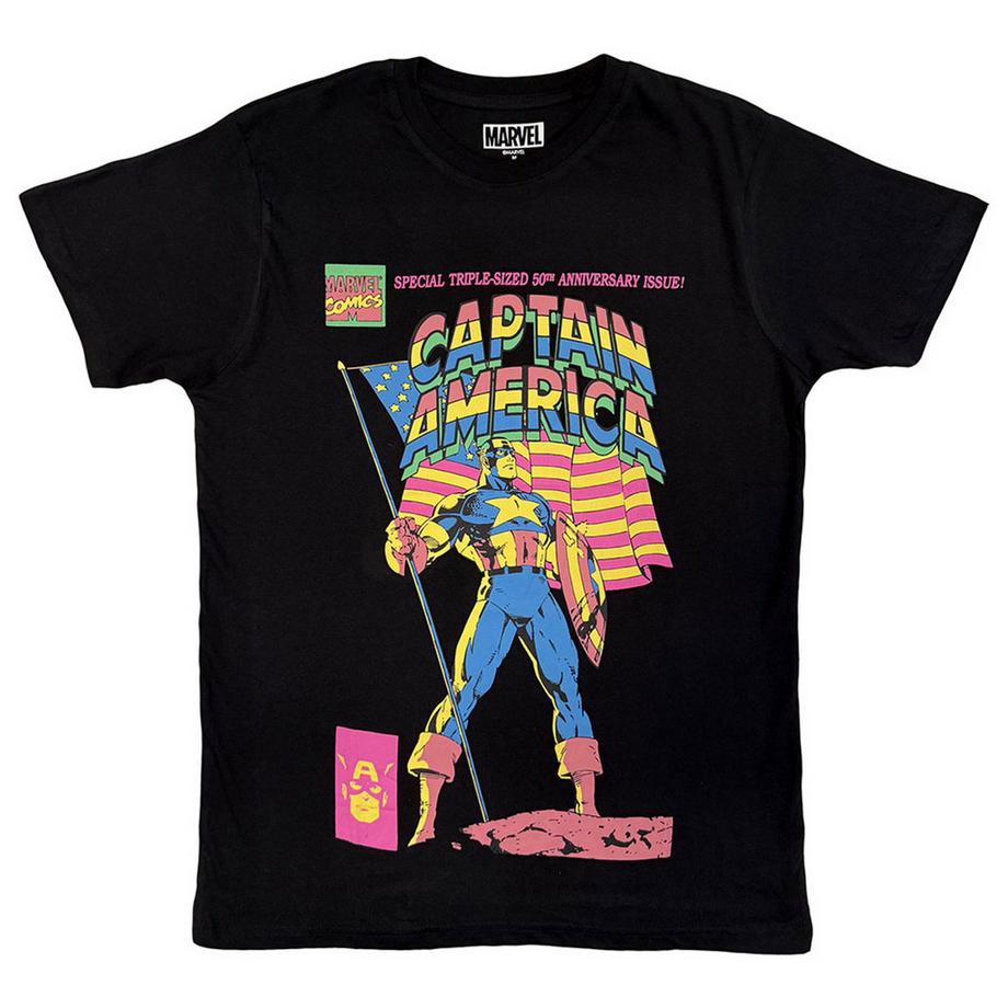 T-Shirt50ème Anniversaire Motif Captain America
