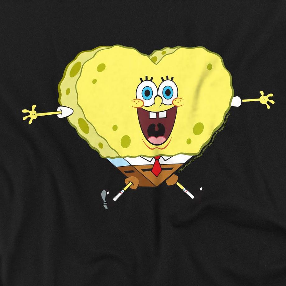 Nickelodeon  Heartshaped Maglietta San Valentino Spugna 
