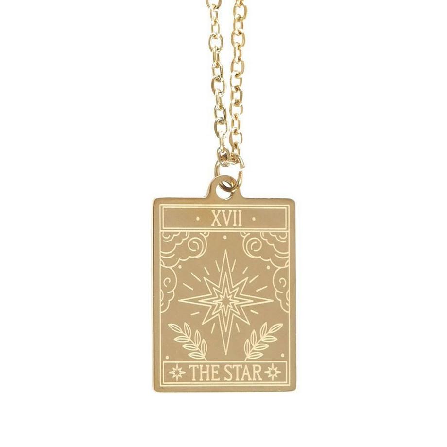 Something Different  The Star Tarocco Collana E Carta 