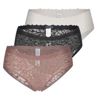 sloggi  Zero Feel Lace 2.0 lot de 3  - culottes hipster 