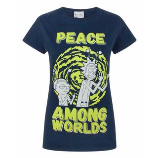 Rick And Morty  Peace Among Worlds TShirt 