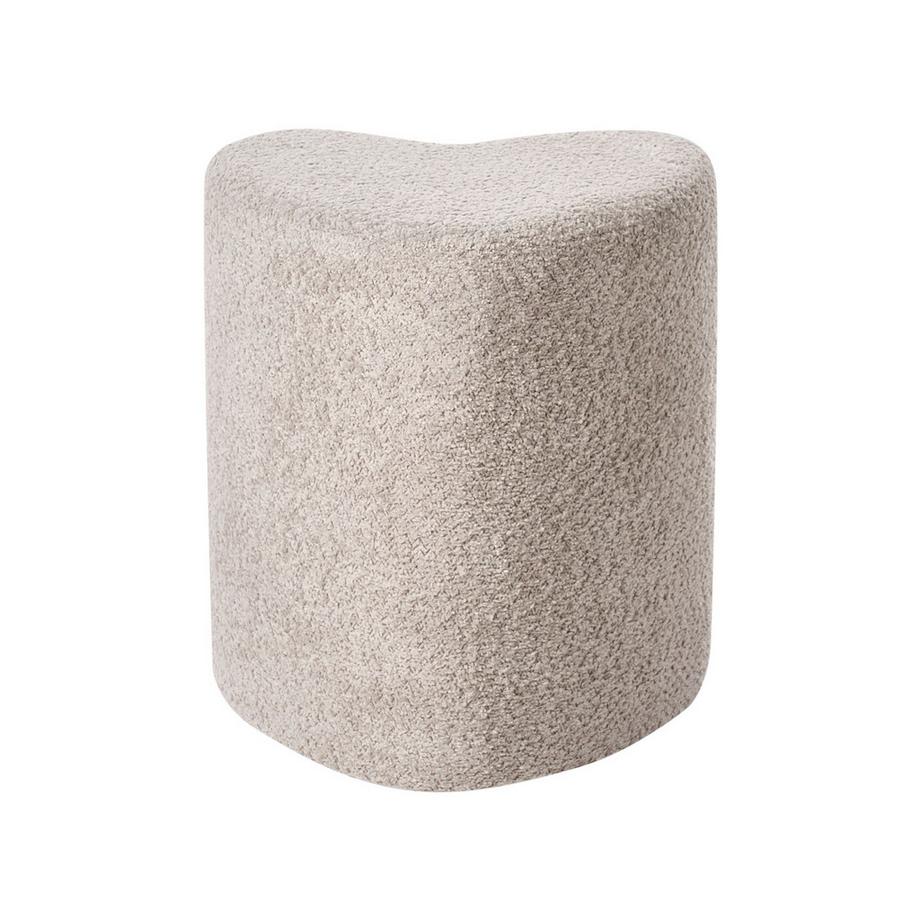 Beliani Pouf en Ciniglia Scandinavo SCOTIA  