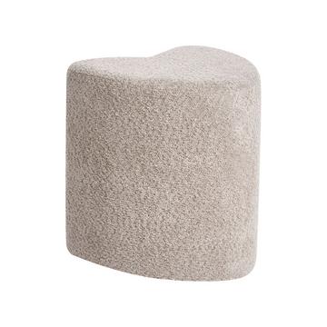 Pouf aus Chenillegewebe Skandinavisch SCOTIA