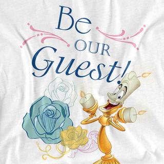 Beauty And The Beast Be Our Guest T-Shirt Manches Longues  