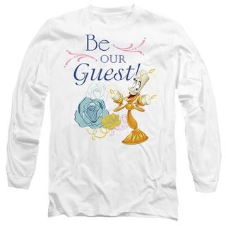 Beauty And The Beast Be Our Guest T-Shirt Manches Longues  
