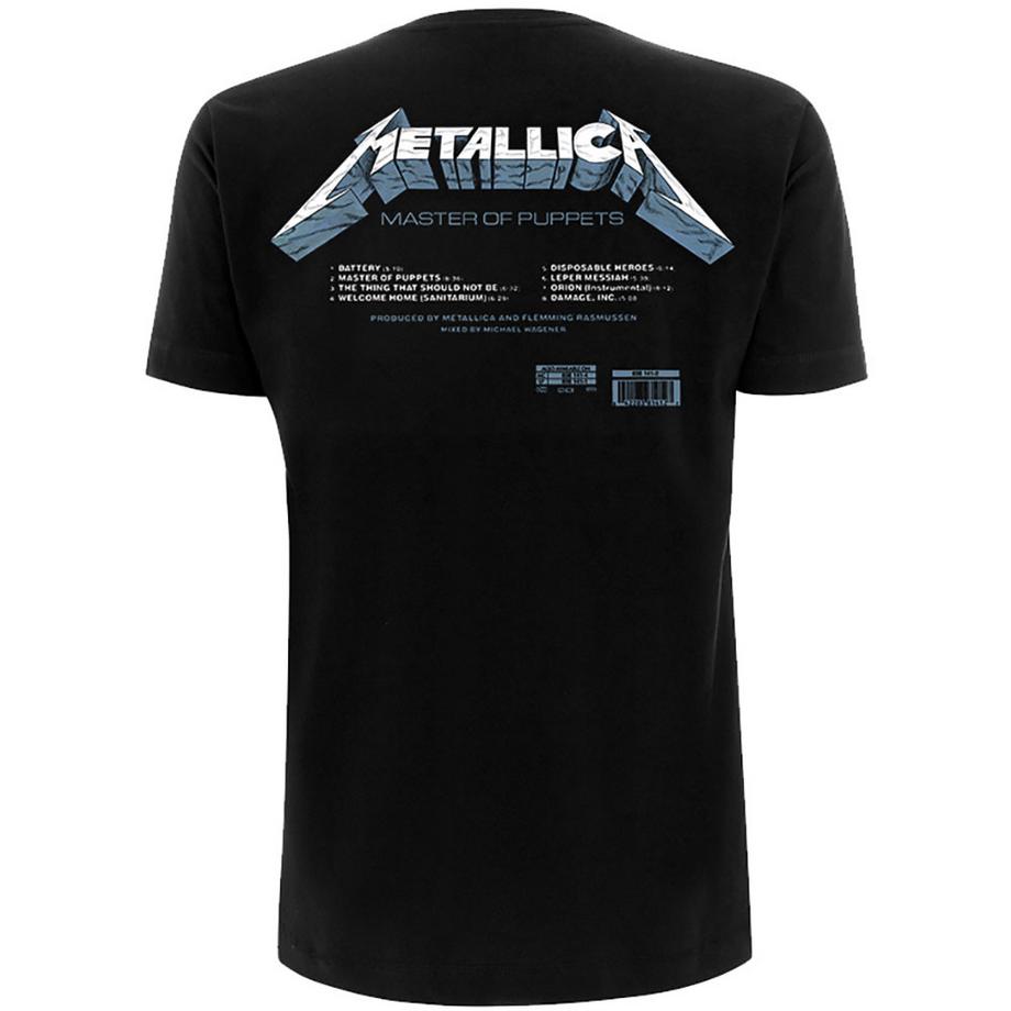 Metallica Master Of Puppets Tracks T-Shirt  