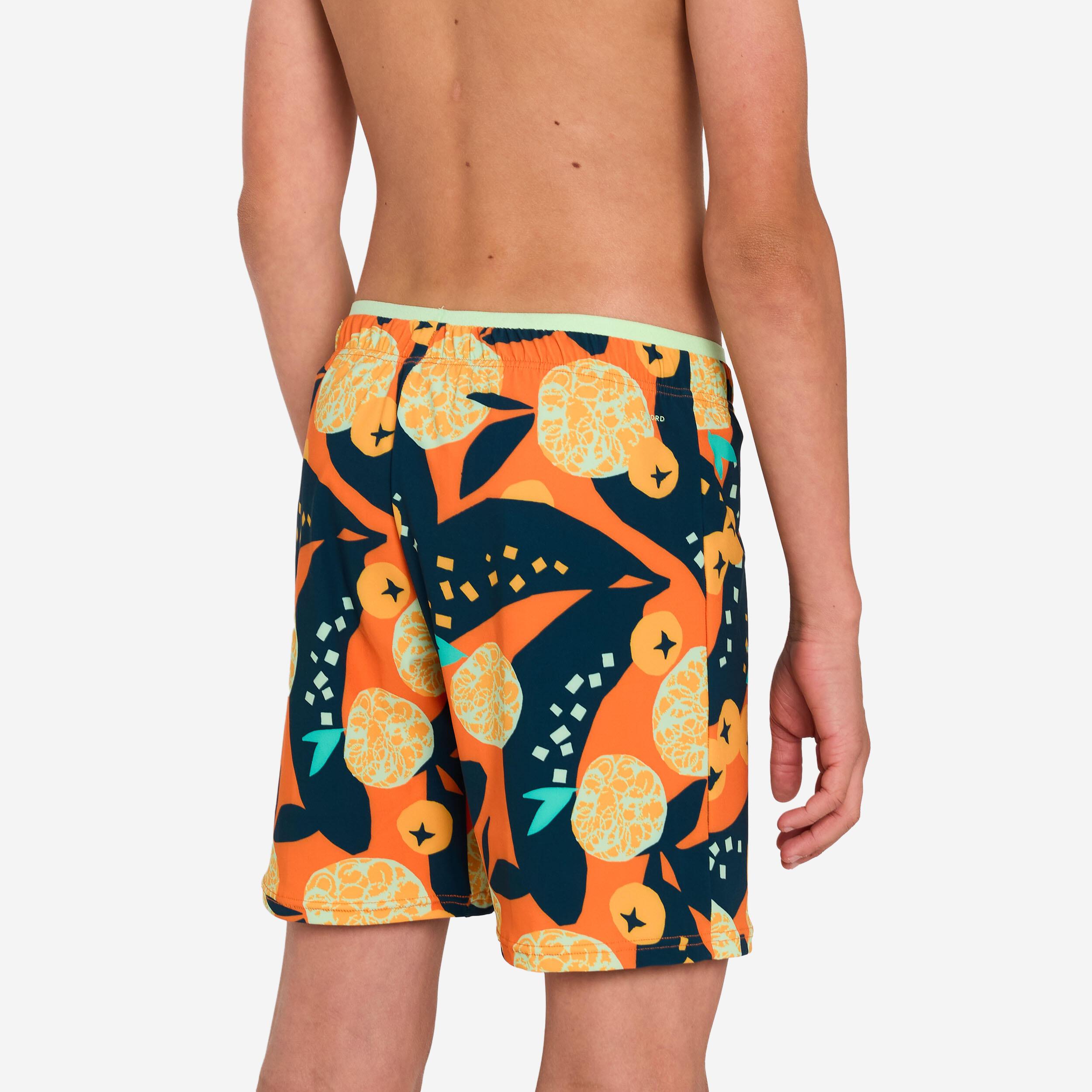 DECATHLON  Schwimmhose Jungen lang - Weiter Schnitt 