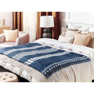 Beliani Boho Tarlay Acryl Kuscheldecke  