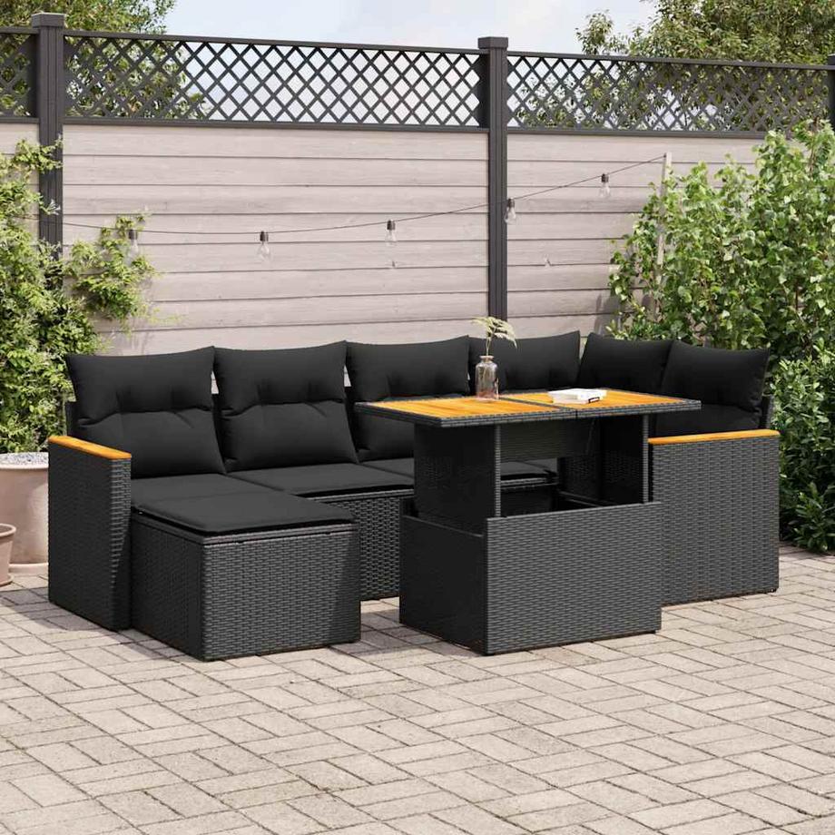 VidaXL Garten sofagarnitur poly-rattan  