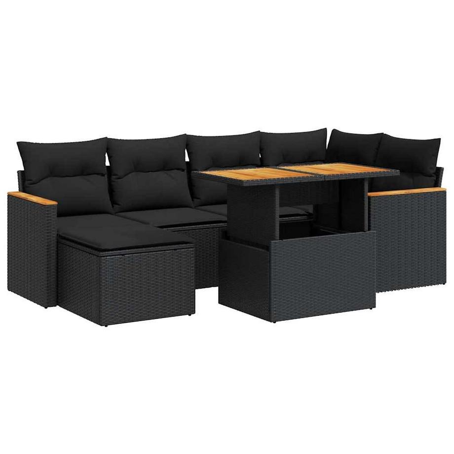 Garten sofagarnitur poly-rattan