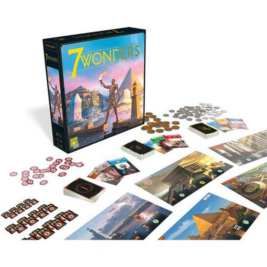Asmodée  7 Wonders Strategiespiel Neue Version 