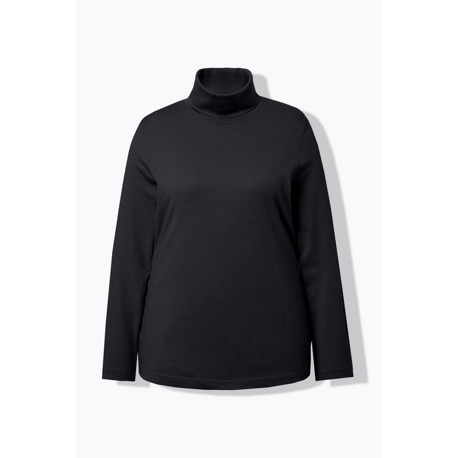 Ulla Popken Slim Langarm Rollkragen Shirt  