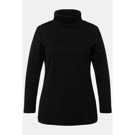 Ulla Popken  Shirt, Rollkragen, Slim, Langarm 