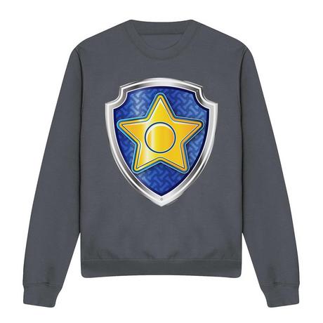 PAW PATROL Badge Print Felpa  