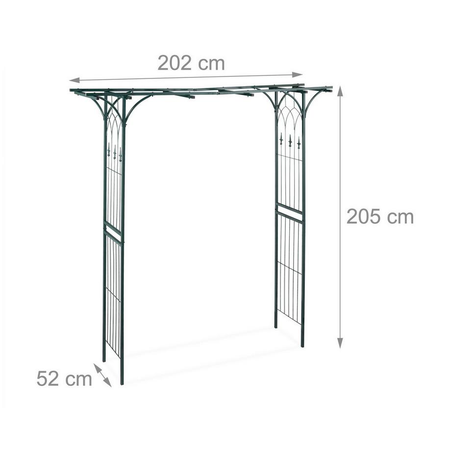 B2X Rosenbogen aus Metall  