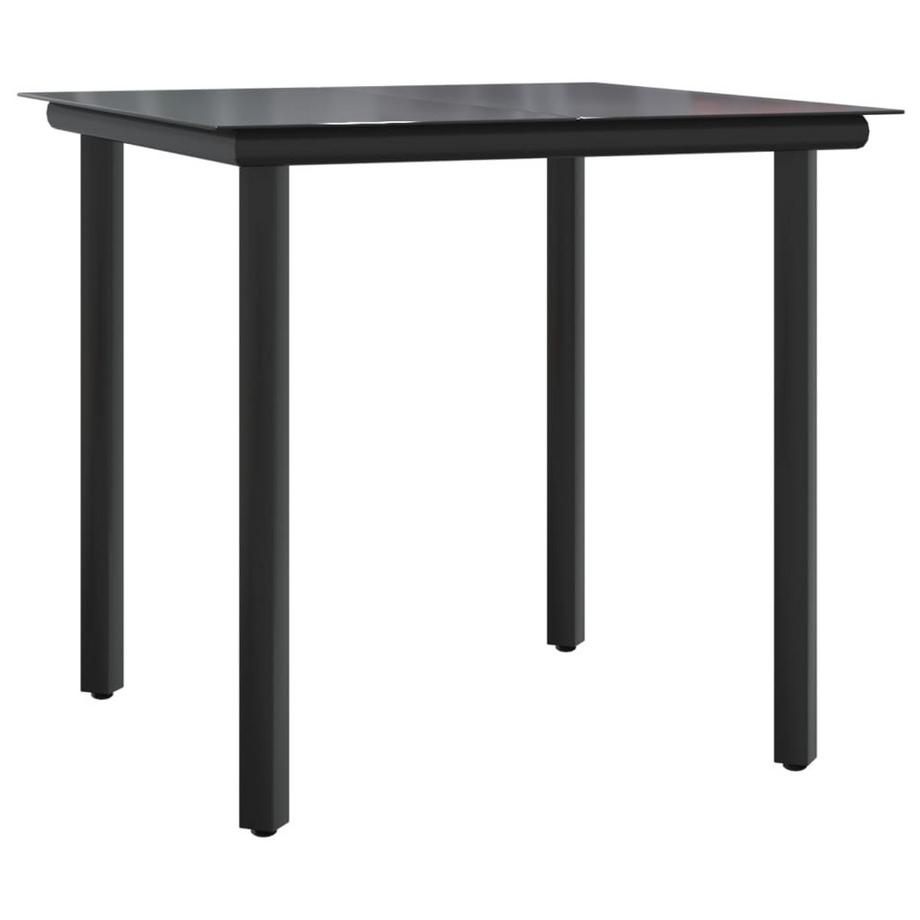 VidaXL Ensemble à manger de jardin rotin synthétique  
